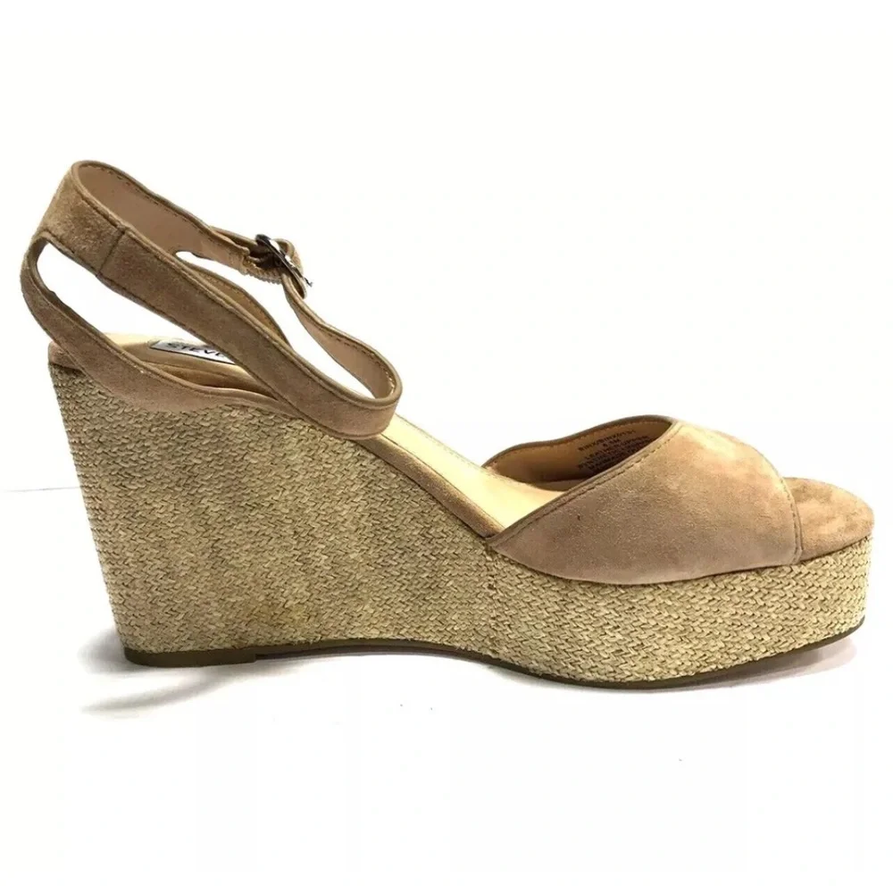 Steve Madden Women’s Binx Wedge Sandals, Size 8.5 M.